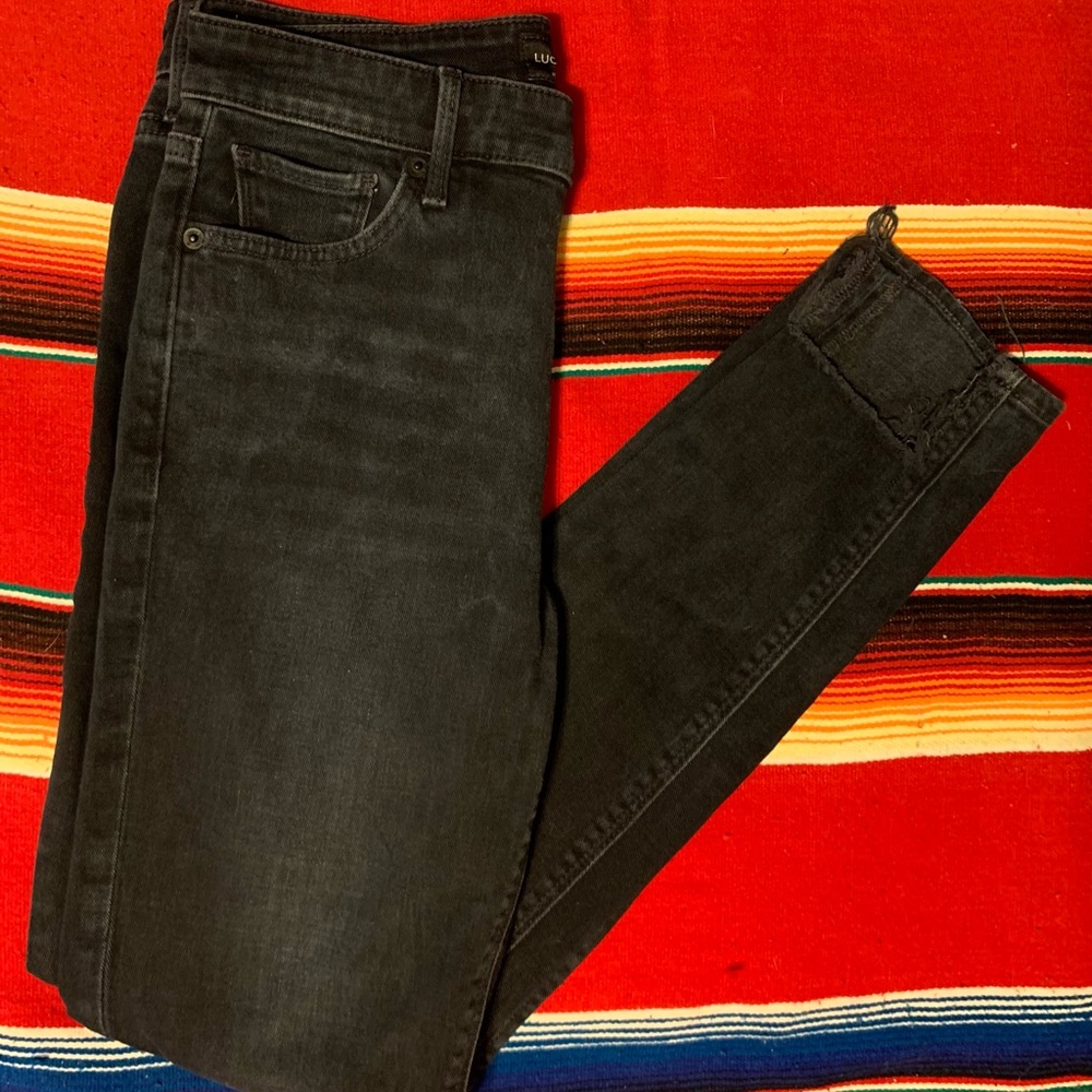 LUCKY BRAND Bridgette Dark Blue Denim Jeans